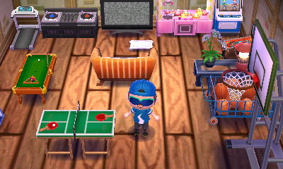 A game room in a house I StreetPassed.
