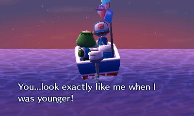 Kapp'n: You...look exactly like me when I was younger!