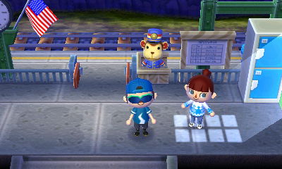 Me and Madisyn in the train station.