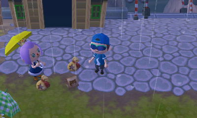 Delivering a prize to Zelda.