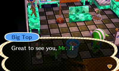 Big Top: Good to see you, Mr. J!