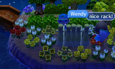 Wendy: Nice rack!