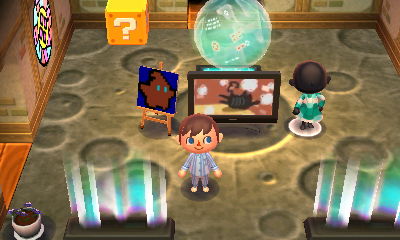 Squishy's Super Mario Galaxy themed house.