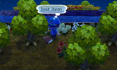 A lost item on the ground.