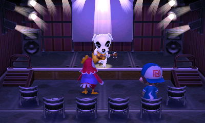 K.K. performs for Jeff and Benedict.