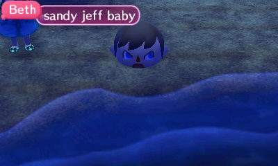 Beth: Sandy Jeff baby.