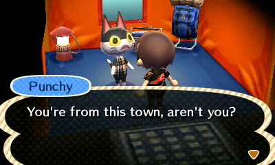 Punchy: You're from this town, aren't you?