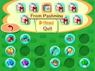 The only options were Read and Quit.