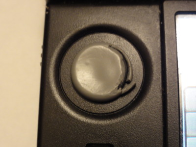 My deteriorating circle pad on my 3DS XL.