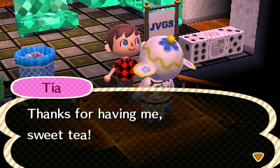 Tia: Thanks for having me, sweet tea!