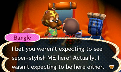 Bangle: I bet you weren't expecting to see super-stylish ME here!