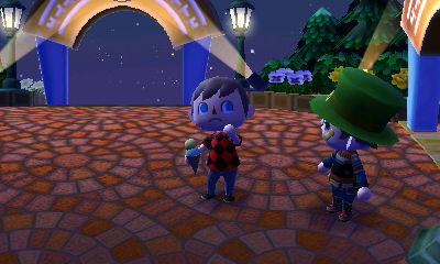 My lemon double scoop ice cream cone.