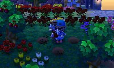 Someone holds up a snowflake as we're all merged together.