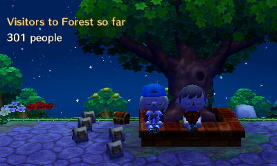 Visitors to Forest so far: 301 people.