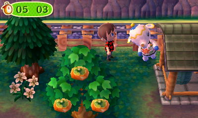 Tia hiding behind the zen bell.