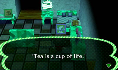 Quote on Tia's pic: Tea is a cup of life.