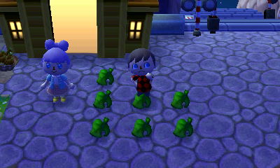 Delivering items to Charlie.