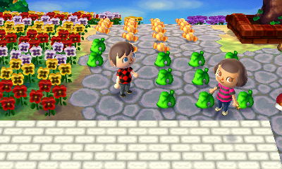 Delivering villager pics to Bre.