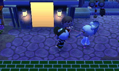 Smacking Mike and Georgie with my tweeter.