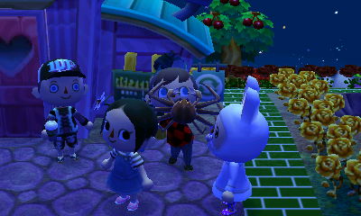 Hanging out in front of a closed Re-Tail.