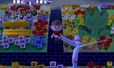 My tulip topiary at my park.