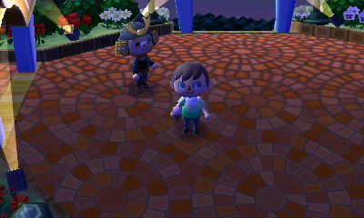 Ian and the strawberry ice cream he gave me.