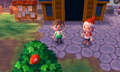 Taking a pinwheel to Sunkyung.