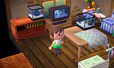 Kidd and his football fish.