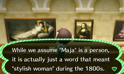 The warm painting on display in the museum.