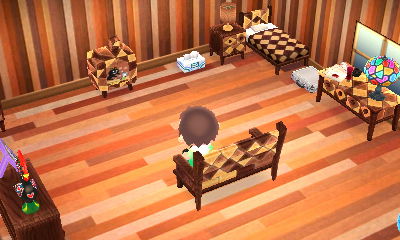 My modern wood room makes a return.