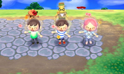 Celebrating a successful tour.