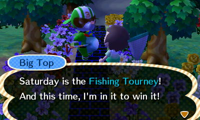 Big Top: Saturday is the Fishing Tourney! And this time, I'm in it to win it!
