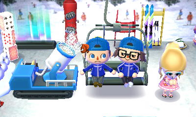 My skiing themed room.