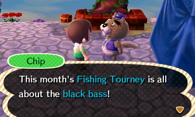Chip: This month's Fishing Tourney is all about the black bass!