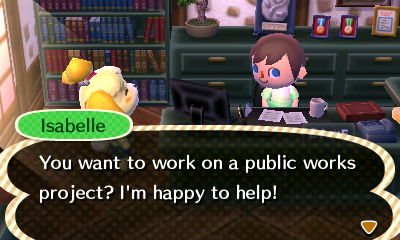 Isabelle: You want to work on a public works project? I'm happy to help!