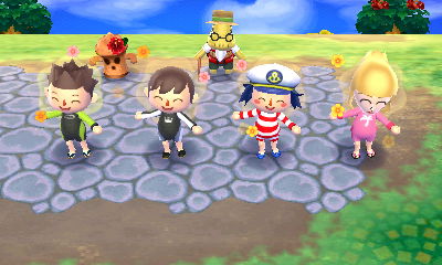 The four of us after completing a tour.