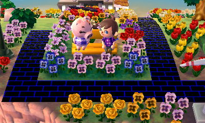 Sitting on the bench with Gala.