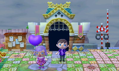 KK and her new balloon.