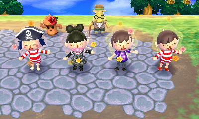 Celebrating a successful tour.