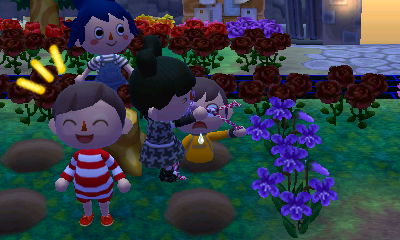 Jeff struggling to get out of a pitfall.