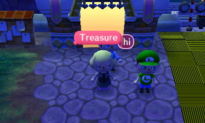 Me, Treasure, and Andrew in Tomville.