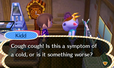 Kidd: Cough cough! Is this a symptom of a cold, or is it something worse?