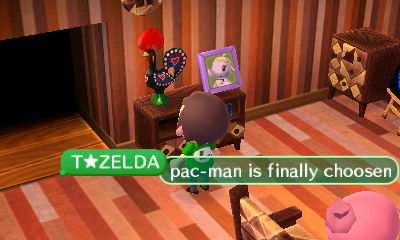 T Zelda: Pac-Man is finally choosen