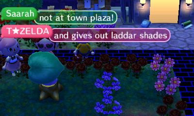 Chatting with Saarah and T Zelda.