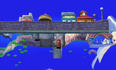 Glitching under Main Street.