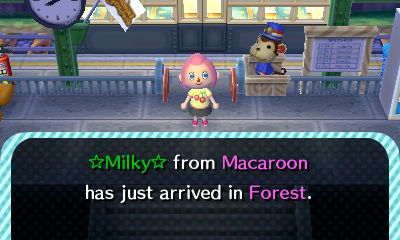 Milky from Macaroon has just arrived in Forest.