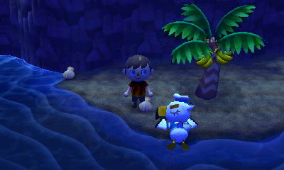 Gulliver sleeping on the beach.