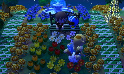 Sitting with Agent S on the bench.