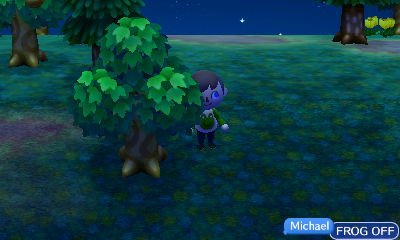 Michael: FROG OFF!