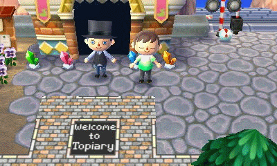 Mark and Jeff taking turns blinking.